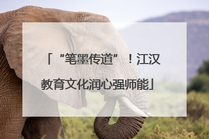 “笔墨传道”！江汉教育文化润心强师能