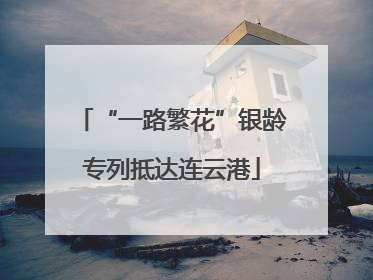 “一路繁花”银龄专列抵达连云港