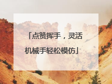 点赞挥手，灵活机械手轻松模仿