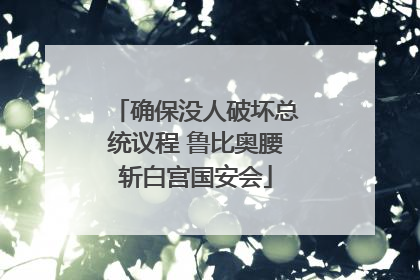 确保没人破坏总统议程 鲁比奥腰斩白宫国安会