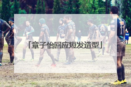 章子怡回应短发造型