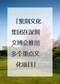 紫荆文化集团在深圳文博会推出多个重点文化项目