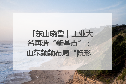 东山晓鲁｜工业大省再造“新基点”：山东频频布局“隐形冠军”背后