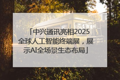 中兴通讯亮相2025全球人工智能终端展，展示AI全场景生态布局