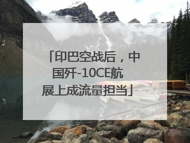 印巴空战后，中国歼-10CE航展上成流量担当