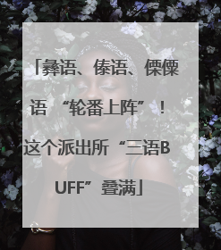 彝语、傣语、傈僳语 “轮番上阵”！这个派出所“三语BUFF”叠满