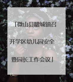 微山县驩城镇召开学区幼儿园安全暨园长工作会议