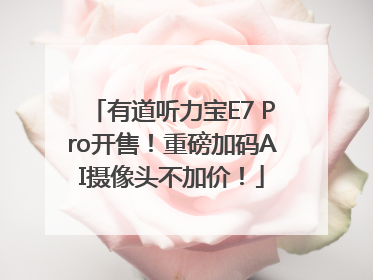 有道听力宝E7 Pro开售！重磅加码AI摄像头不加价！