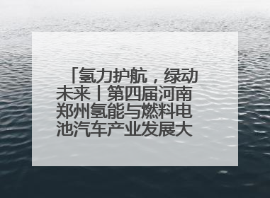 氢力护航，绿动未来丨第四届河南郑州氢能与燃料电池汽车产业发展大会启幕