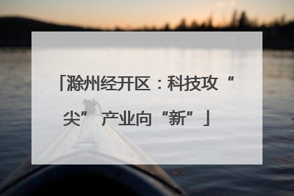 滁州经开区：科技攻“尖” 产业向“新”