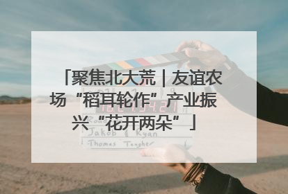 聚焦北大荒｜友谊农场“稻耳轮作”产业振兴“花开两朵”